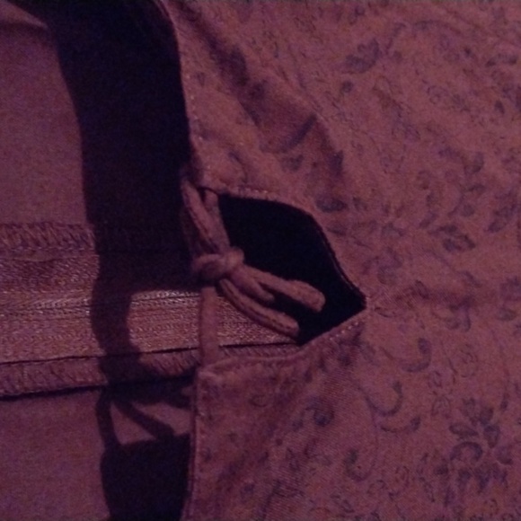 Eddie Bauer Burgundy Dress - Picture 4 of 8